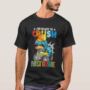 Camiseta Crianças, estou pronto para esmagar o caminhonete