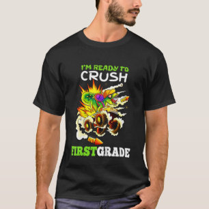 Camiseta Crianças, estou pronto para esmagar o caminhonete 