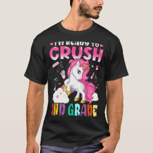 Camiseta Crianças, estou pronto para esmagar segundo Grau M