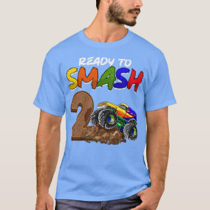 Camiseta Crianças, estou pronto para me esmagar sendo 2 Mon