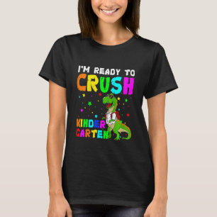 Camiseta Crianças, estou pronto para retornar ao Rex do jar