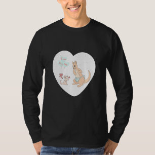 Camiseta Crianças Eu Amo Você Mamãe