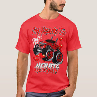 Camiseta Crianças, eu esmago corações monstros, garotinhos.