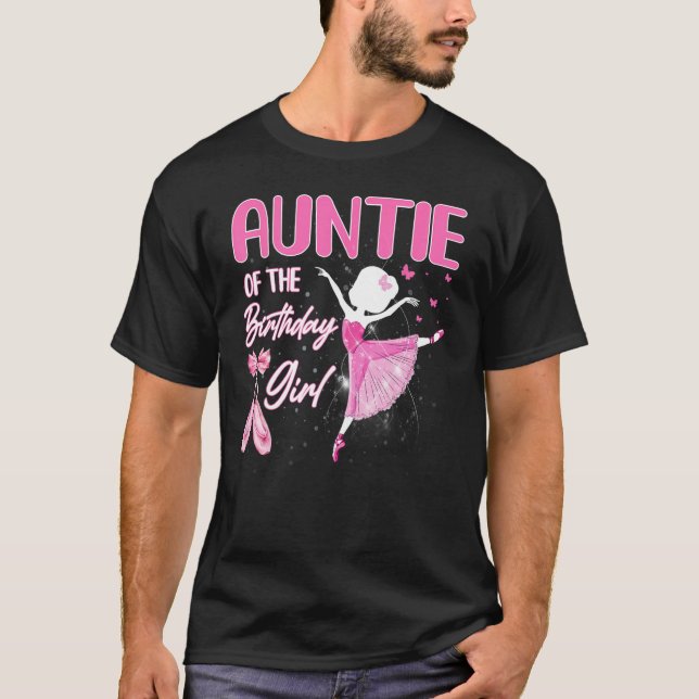 Camiseta Crianças Eu sou 13 de aniversário Ballerina Girl 1 (Frente)