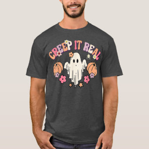 Camiseta Crianças Fantasmas De Verdade Meninas Meninas De H
