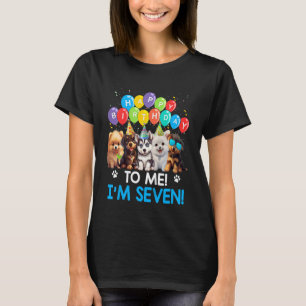 Camiseta Crianças Feliz Aniversário para mim, eu sou um cac