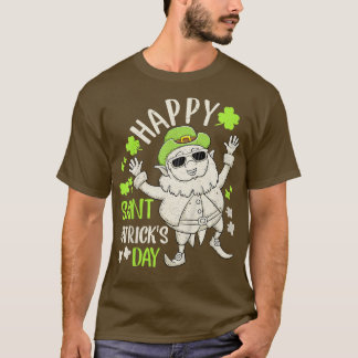 Camiseta Crianças Feliz Dia de São Patrício Leprechaun Sham