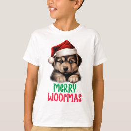 Camiseta Crianças Feliz Woofmas