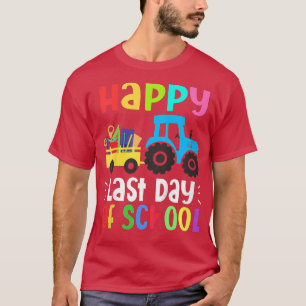 Camiseta Crianças Felizes No Último Dia Da Escola 2022 Estu