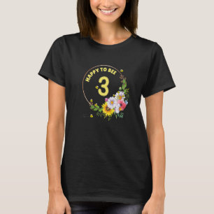 Camiseta Crianças felizes por serem aniversários de criança