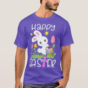 Camiseta Crianças FELZ PASCOA Coelhinho De Ovo Frota De Abe
