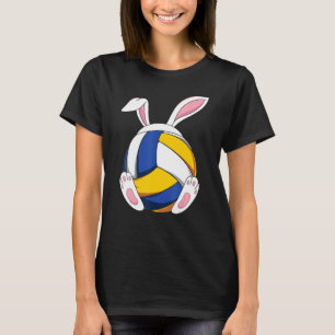 Camiseta Crianças Felz pascoa Coelhinho De Voleibol Oculta