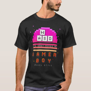 Camiseta Crianças feridas é o que me move Videos games de c
