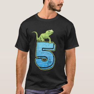 Camiseta Crianças Festa de aniversário Lizard Pet Reptile 5