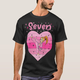 Camiseta Crianças Filha de artes marciais judo karate 7 bi