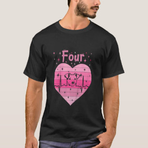 Camiseta Crianças Filha filha cão coração amor melhor amigo