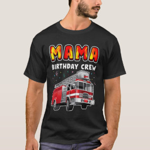 Camiseta Crianças Fogueira de Bombeiros Fogueira da Mãe Ani