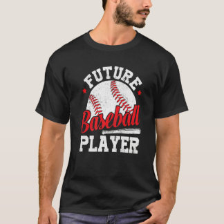 Camiseta Crianças Futuros Jogadores de Beisebol