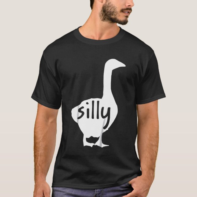 Camiseta Crianças Ganso Bobo Crianças (Frente)