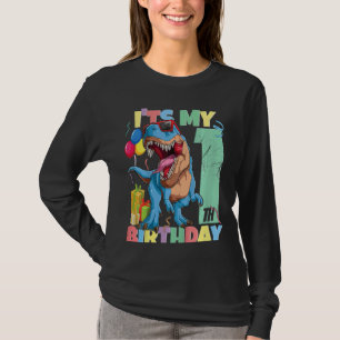 Camiseta Crianças Garota primeiro aniversario Rex 1 Ano 202