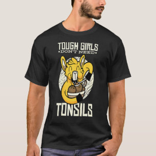 Camiseta Crianças Garotas Duras Não Precisam De Recuperação