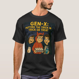 Camiseta Crianças Gen-X: Mestrados de Mal
