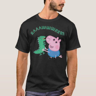 Camiseta Crianças George Pig Sticker