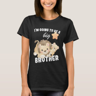 Camiseta Crianças Grande Irmão Anunciando Eu Vou Ser Um Bi