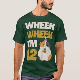 Camiseta Crianças Guiné Piggy Citação para seu Guine de 12 