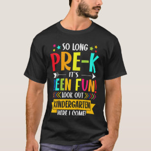 Camiseta Crianças Há Tão Tempo Pré-Jardim Infantil Aqui Eu