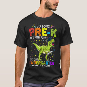 Camiseta Crianças Há Tão Tempo Pré-Jardim Secundário Aqui E