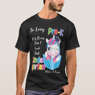 Camiseta Crianças Há Tão Tempo Pré-Jardim Secundário Aqui E