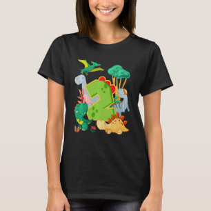 Camiseta Crianças Herdeiras De Dinossauros Cons 2º Aniversá