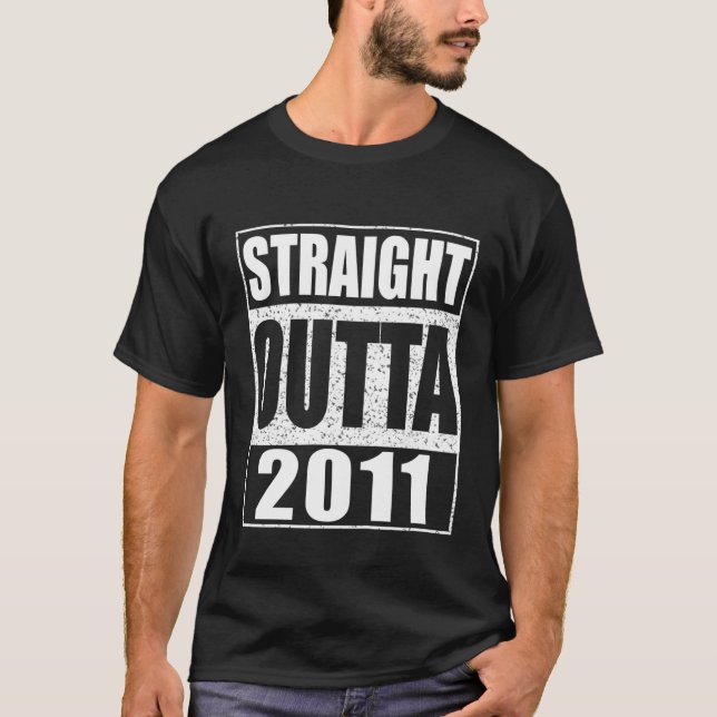 Camiseta Crianças Heteros Fora De 2011 10O Presente De Aniv (Frente)