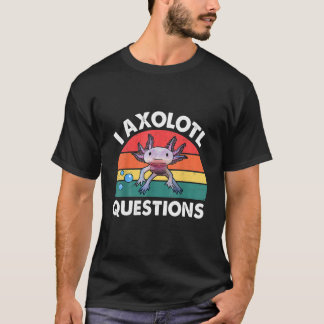 Camiseta Crianças I Axolotl Perguntam Crianças Engraçado Ax