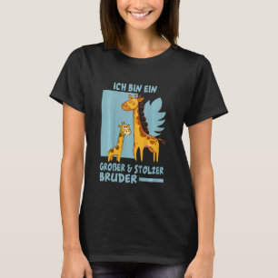 Camiseta Crianças Ich Caixa Ein Große Und Stolzer Bruder Gi