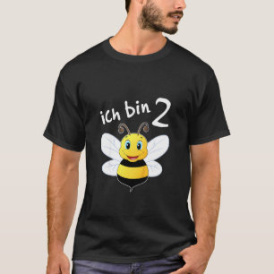 Camiseta Crianças Ich Caixa Schon 2 Jahre Alt Hummel segund