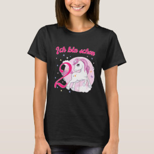 Camiseta Crianças Ich Caixa Schon Zwei segundo Geburtstag 2