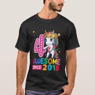Camiseta Crianças Impressionantes desde 2018 Flexibindo Uni
