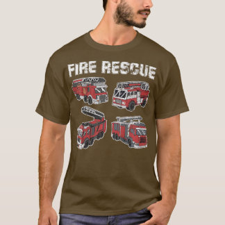Camiseta Crianças incendeiam fogueiras de combate a incêndi
