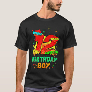 Camiseta Crianças Incríveis Desde 2010 Estilo De BD 12 Anos
