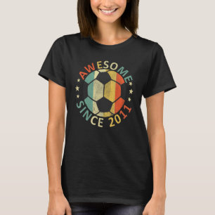 Camiseta Crianças Incríveis Desde 2011 11 Aniversário de Fu