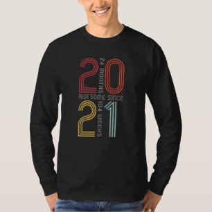 Camiseta Crianças Incríveis Desde 2021 2º Aniversário 2 Ano