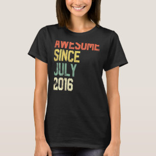 Camiseta Crianças Incríveis Desde Julho De 2016 Crianças 5