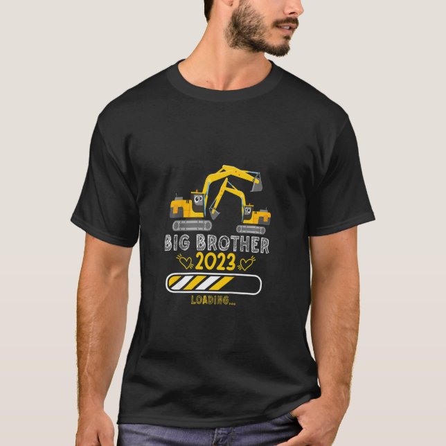 Camiseta Crianças Irmãos Grande Irmão escavador 1 (Frente)