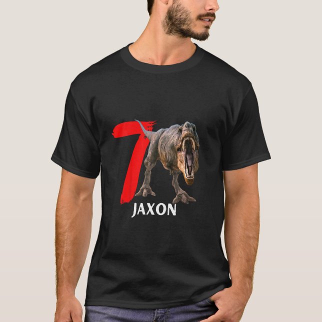 Camiseta Crianças Jaxon Birthday (Frente)