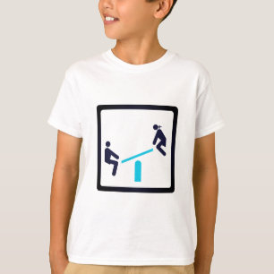 Camiseta Crianças, Jogos, Brincar