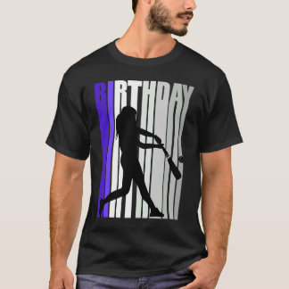 Camiseta Crianças Jogos de Brincadeira de Aniversário Mulhe