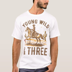 Camiseta Crianças Jovens Selvagens E Velhice Ocidental De T