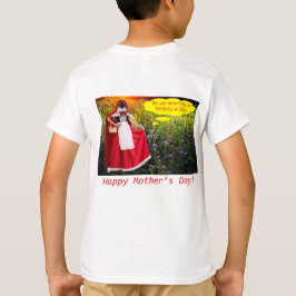 Camiseta crianças lá. Feliz Dia de as mães Ragdollcat/littl